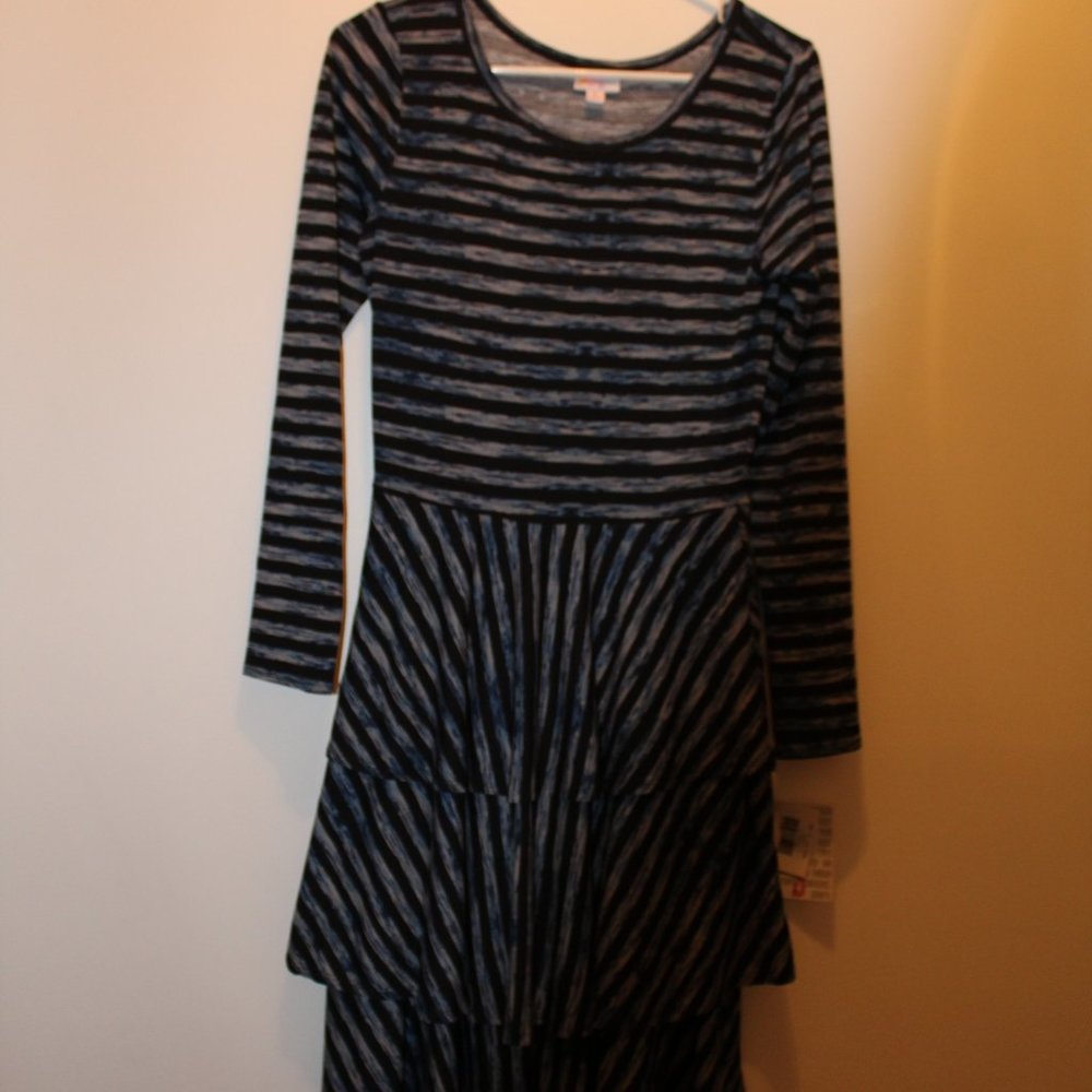 Long Sleeved Layered Dress